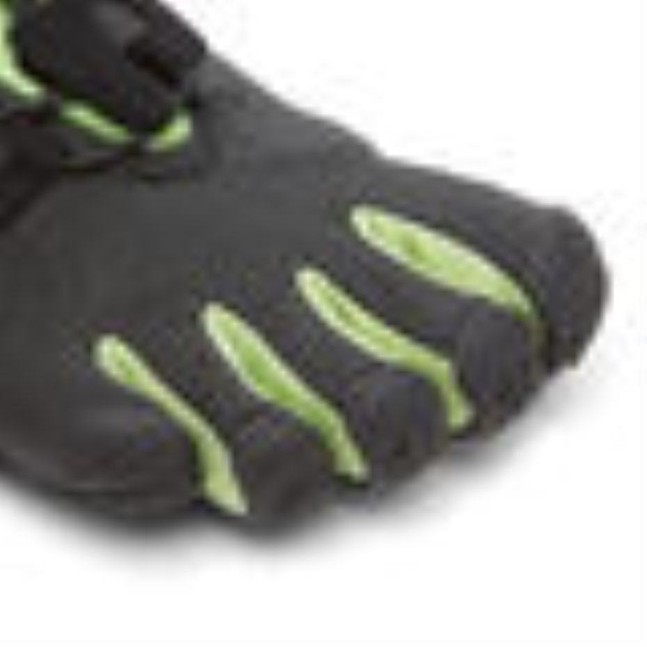 Vibram V-run Retro Erkek Siyah-yeşil